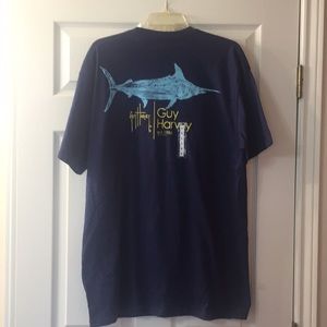 Guy Harvey t-shirt Navy Blue Large NEW